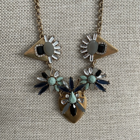 J. Crew Patterned Statement Necklace - Picture 2 of 2